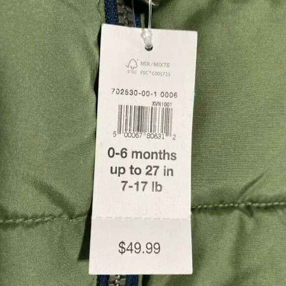 NWT Baby Gap Insulated Jacket - Picture 3 of 6